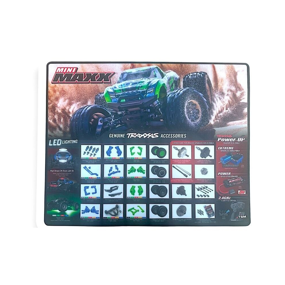 TRAXXAS GIFT TAPETE MINI MAXX COUNTER MAT 6129