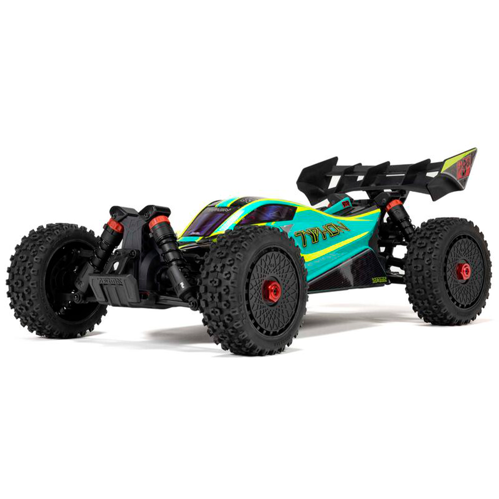CARRO ARRMA 1/8 TYPHON 223S DSC 4WD BLX BUGGY GREEN ARA4306V4T1