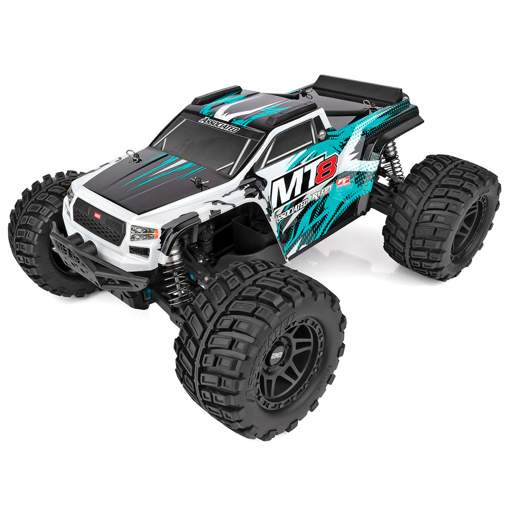 CARRO ASSOCIATED 1/8 RIVAL MT8 4WD MONSTER TEAL ASC20521