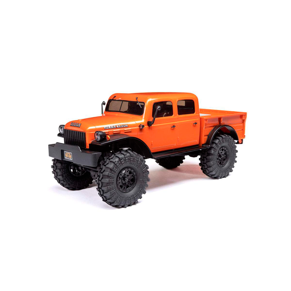 CARRO AXIAL 1/24 SCX24 DODGE POWER WAGON 4WD RTR ORANGE AXI00007T1