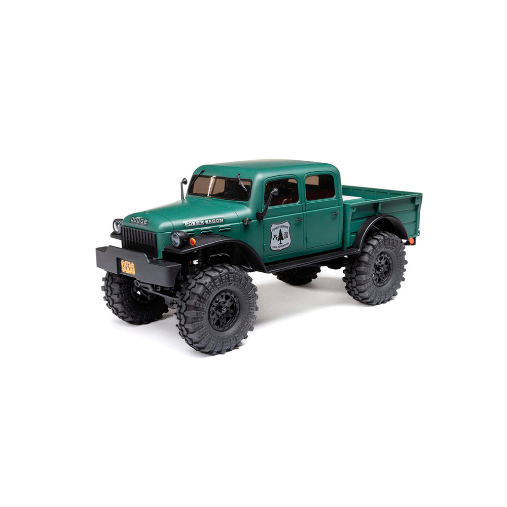 CARRO AXIAL 1/24 SCX24 DODGE POWER WAGON 4WD RTR GREEN AXI00007T2