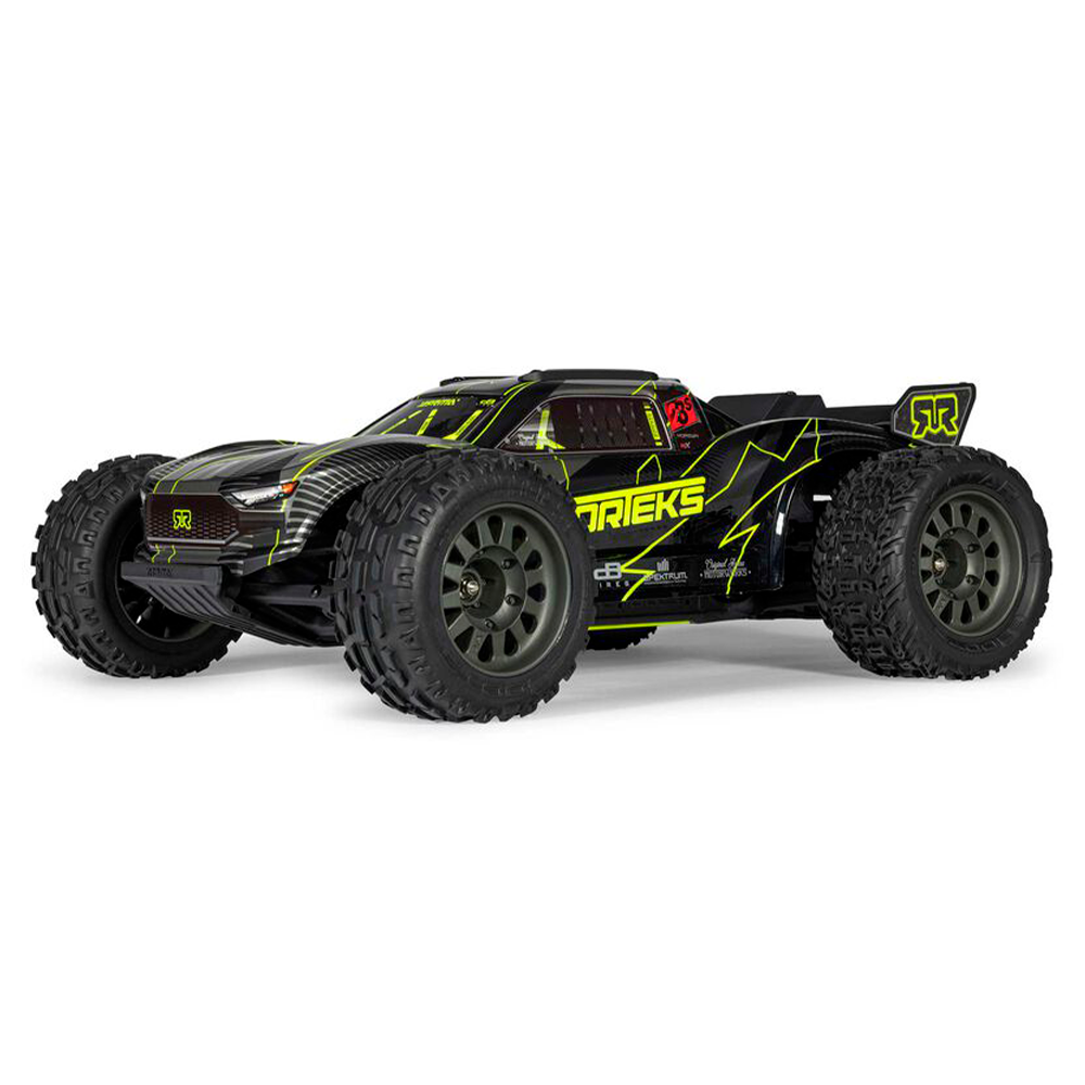 CARRO ARRMA 1/10 VORTEKS 223S DSC 2WD BLX STADIUM YELLOW ARA3505T1