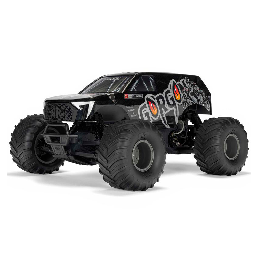 CARRO ARRMA 1/10 GORGON 2WD MONSTER RTA KIT GUN METAL ARA3230SKT1