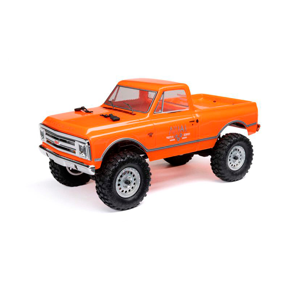 CARRO AXIAL 1/24 SCX24 1967 CHEVROLET C10 4WD RTR ORANGE AXI00001V2T3
