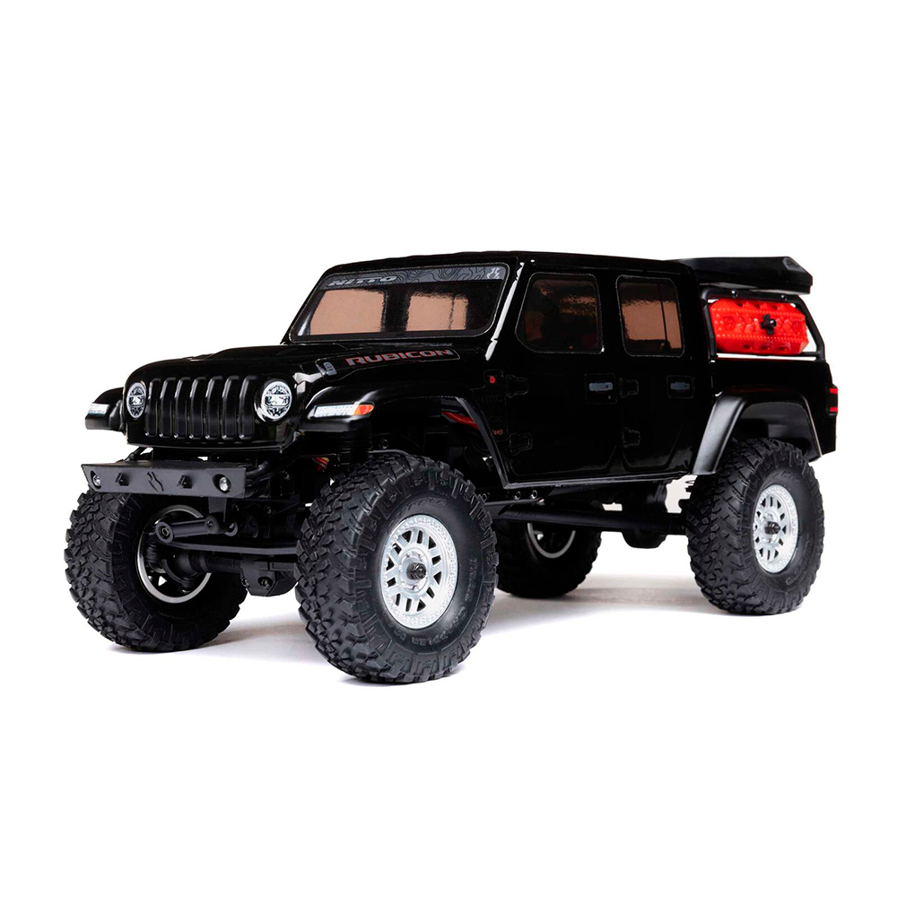 CARRO AXIAL 1/24 SCX24 JEEP JT GLADIATOR 4WD RTR BLACK AXI00005V2T5