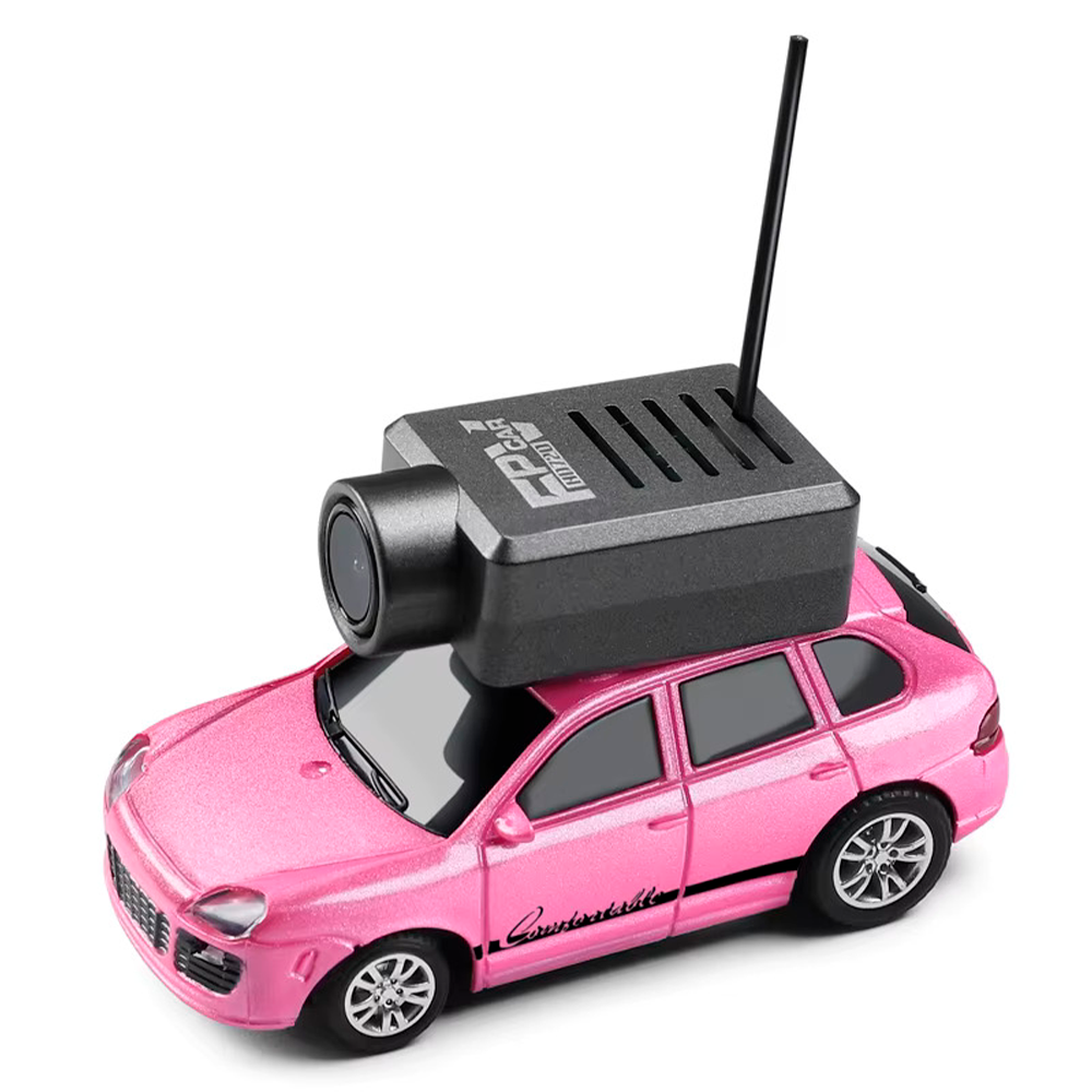 CARRO WLTOYS 1/64 FPV MINI CAMERA HD WIFI REMOTE VERSION PINK 6401-C