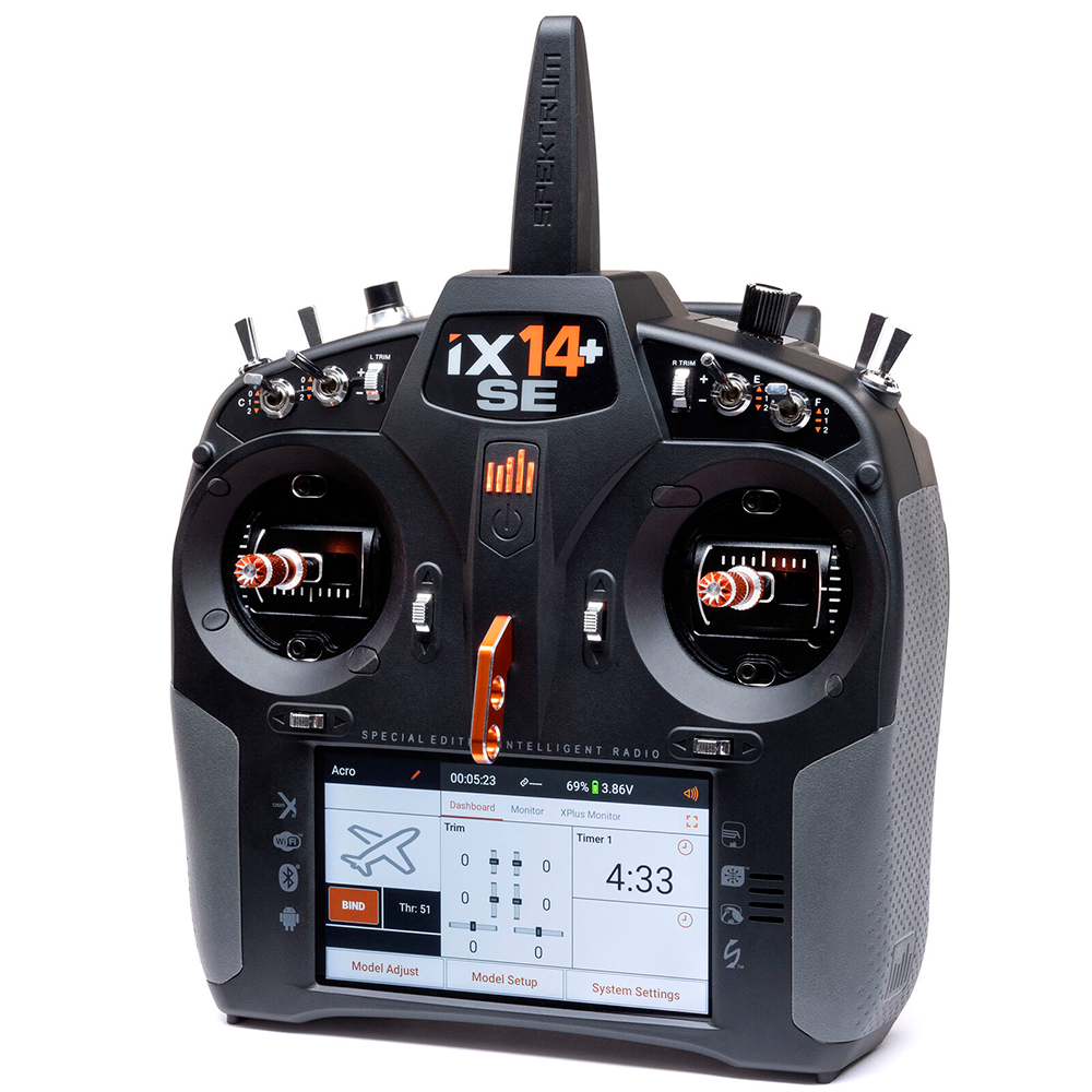 RADIO SPEKTRUM 20CH IX14+ SE DSMX (TX ONLY) SPMR14020