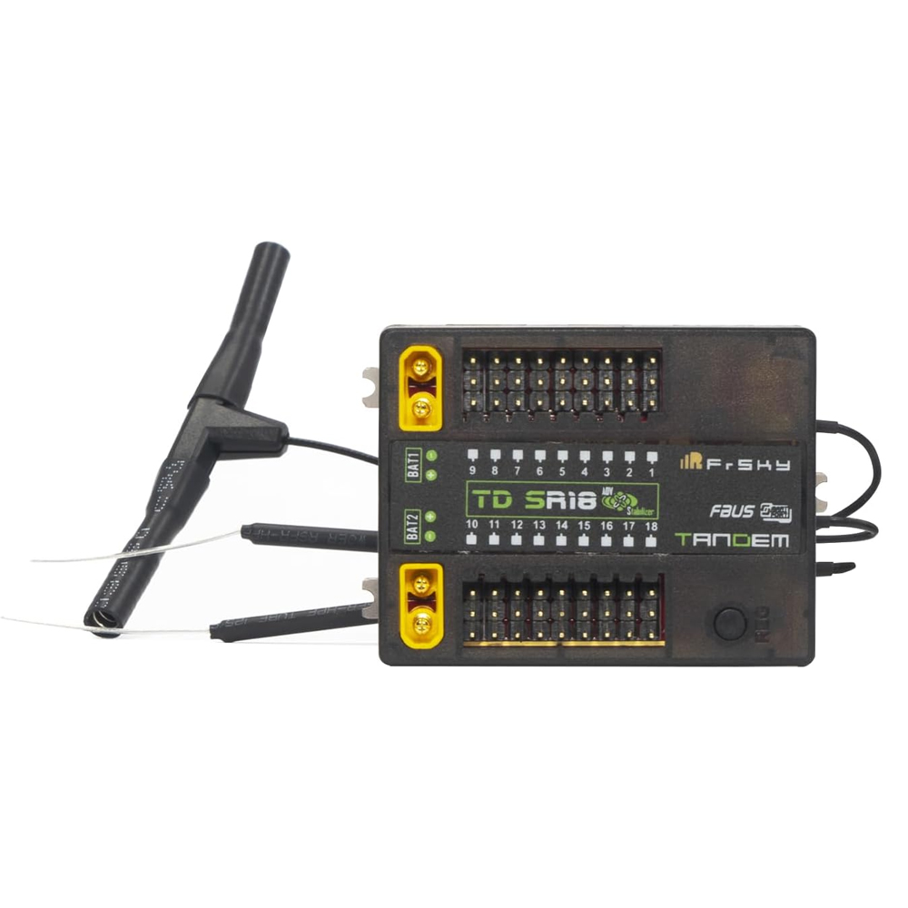 RECEPTOR FRSKY 18CH TD SR18 TANDEM DUAL-BAND 900MHZ