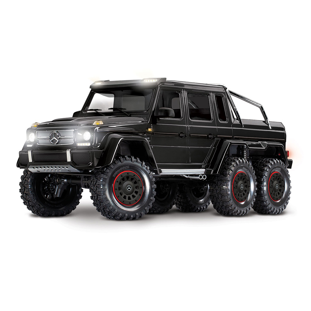 CARRO TRAXXAS 1/10 TRX-6 MERCEDES-BENZ G 63 TQI BLACK 88296-4
