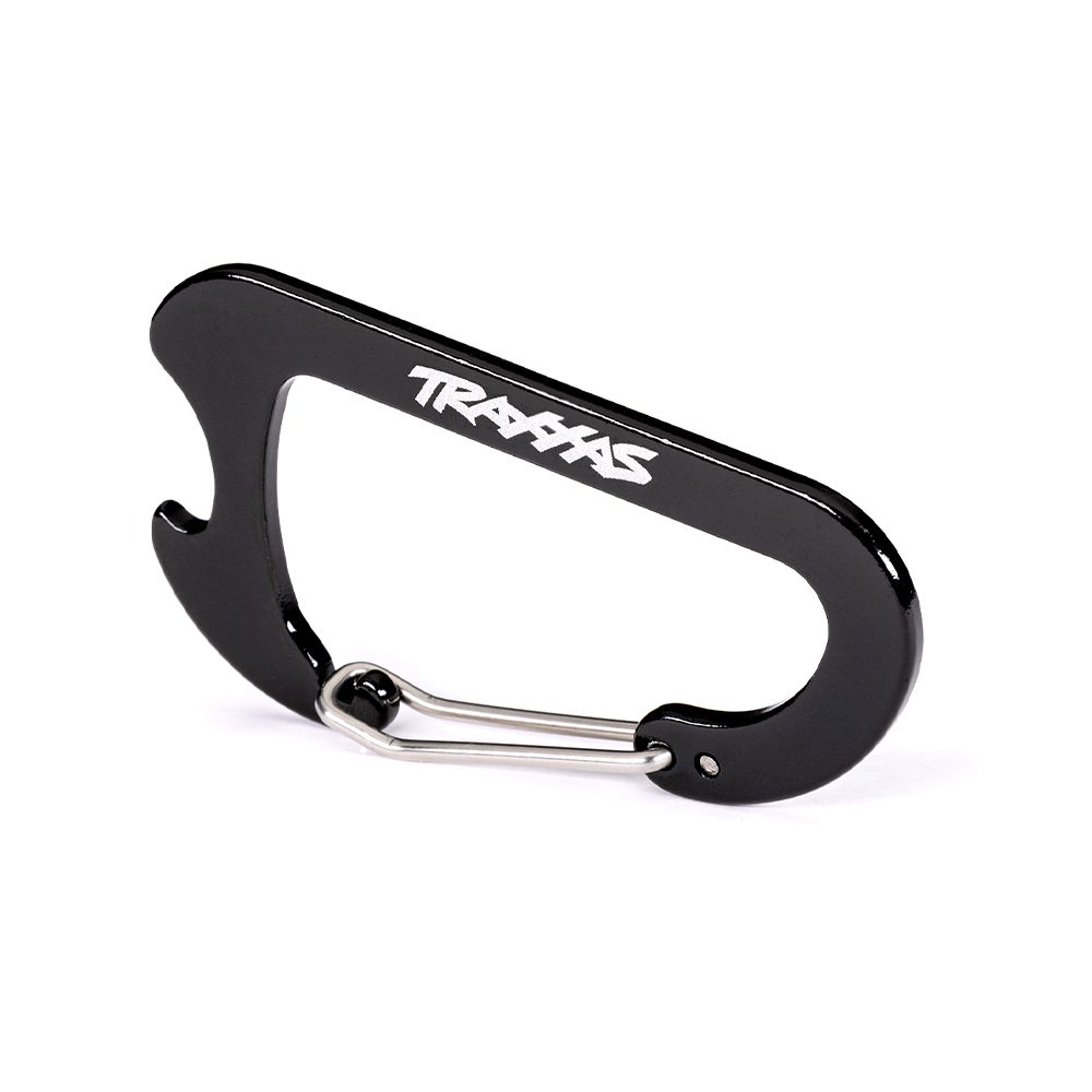 TRAXXAS GIFT CARABINER BLACK W/BOTTLE OPENER 61660