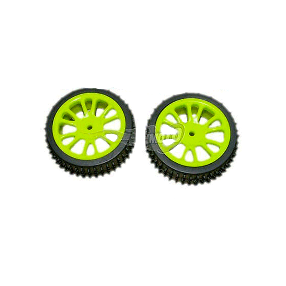 HT RODA FRONT YELLOW 1/16 2PC 85007Y
