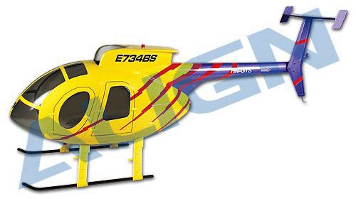 TR500 SCALE FUSELAGE 500E HF5002T