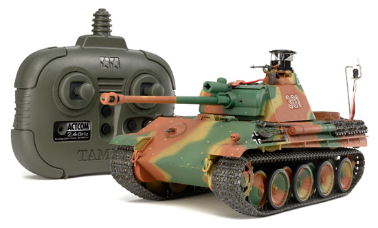 TANK TAMIYA 1/35 RC PANTHER TYPE G LATE PROD W/2.4GHZ 48209