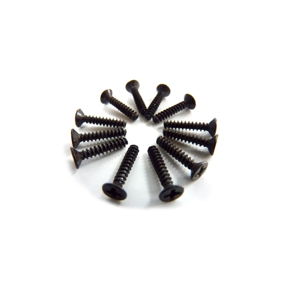 HT FLAT CROSS SCREW TPF3*14 12PC 903-068